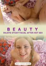 Beauty Enjoys Sticky Facial After Hot Sex