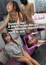 Stunning Legs! A 168CM Model-Like Girl – An Adorable Apparel Clerk Came To Visit