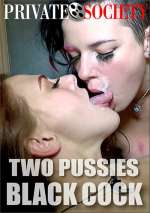 Two Pussies Black Cock